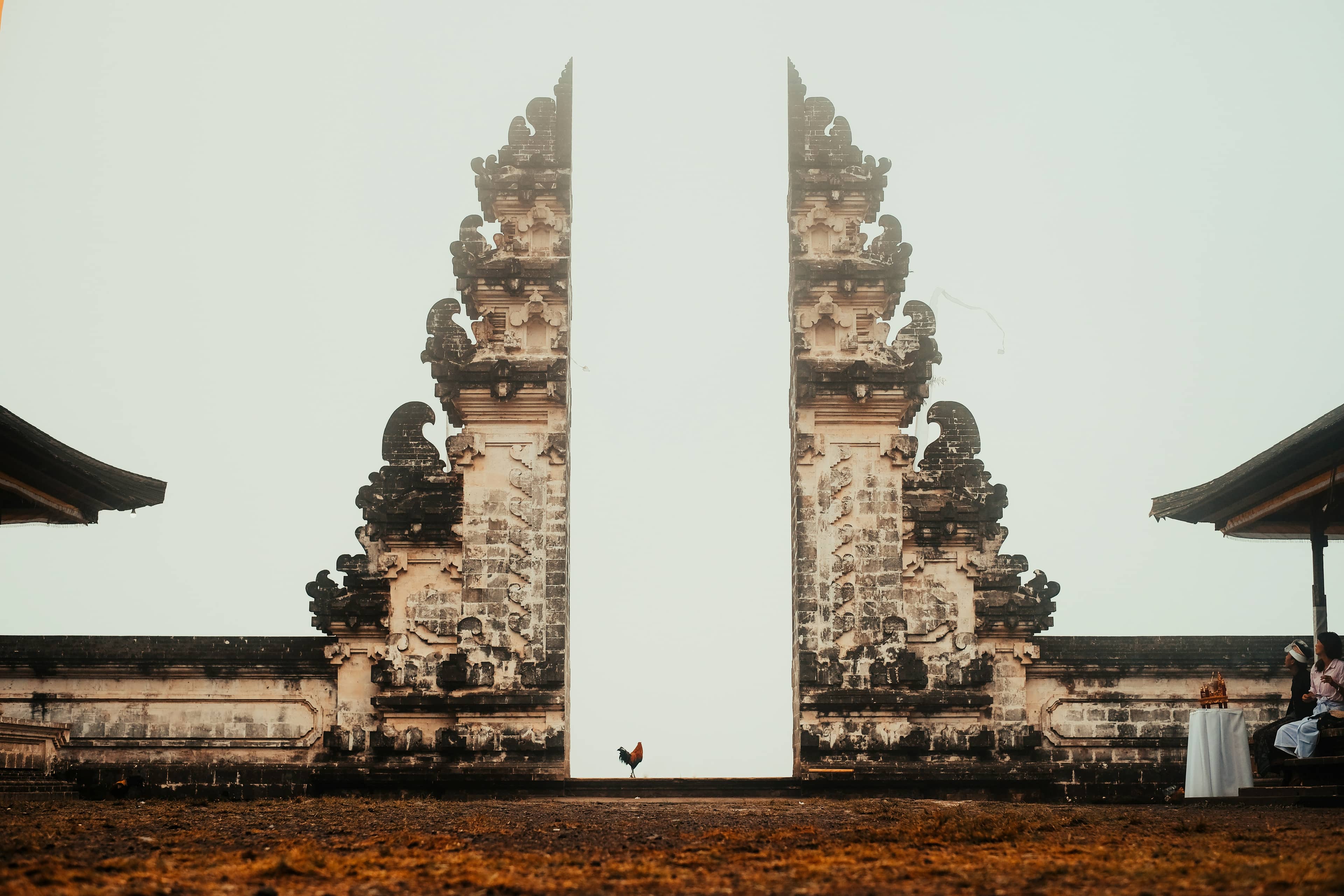 The split gate at Pura Lempuyang Luhur, Karangasem, Bali